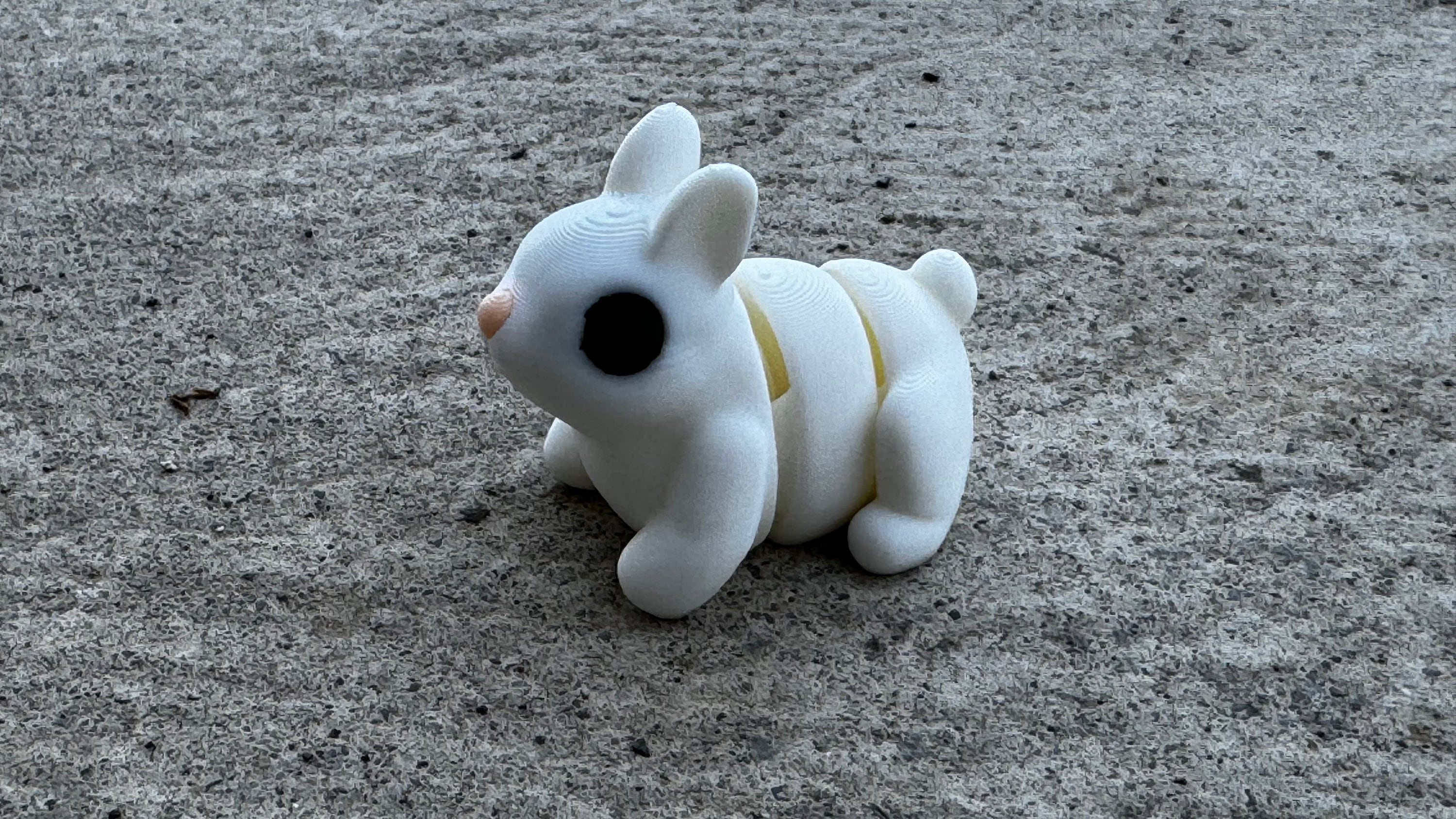 3D Printed Baby Bunny: Articulated Fidget Toy, Collectible